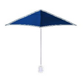 5'x5' Aluminum Solid Color Square Market Umbrella